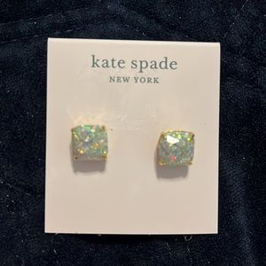 Kate Spade Mini Small Square Stud Earrings